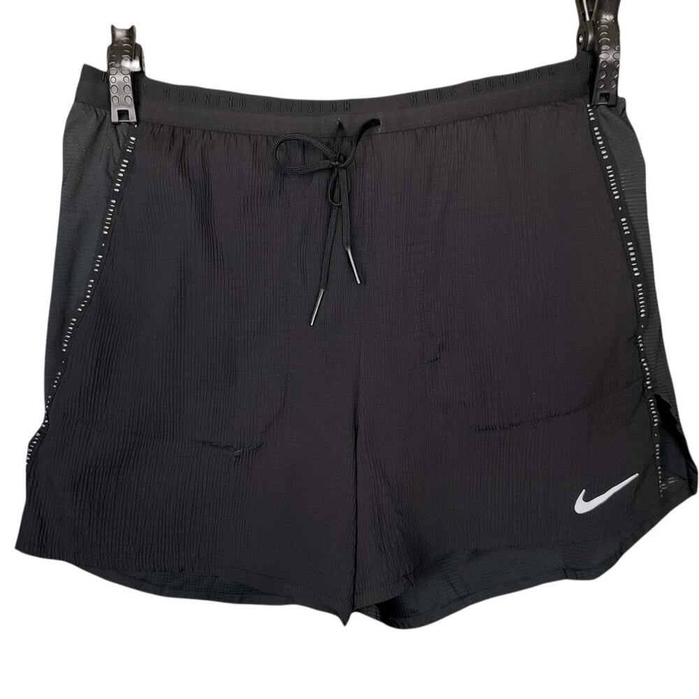 Nike Flex Stride Run 5” Running Shorts Men's Large DA1300-010 Black Lined